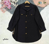 شومیز بغل زیپ کتان🌿 با رنگبندی و کیفیت عالی ✅تارا76087