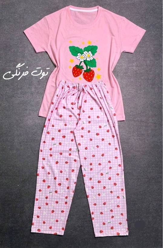 ست تیشرت شلوار عروسکی کیوت در رنگبندی 🥰🥰کد ۲۱۴۱۹ دلتا
