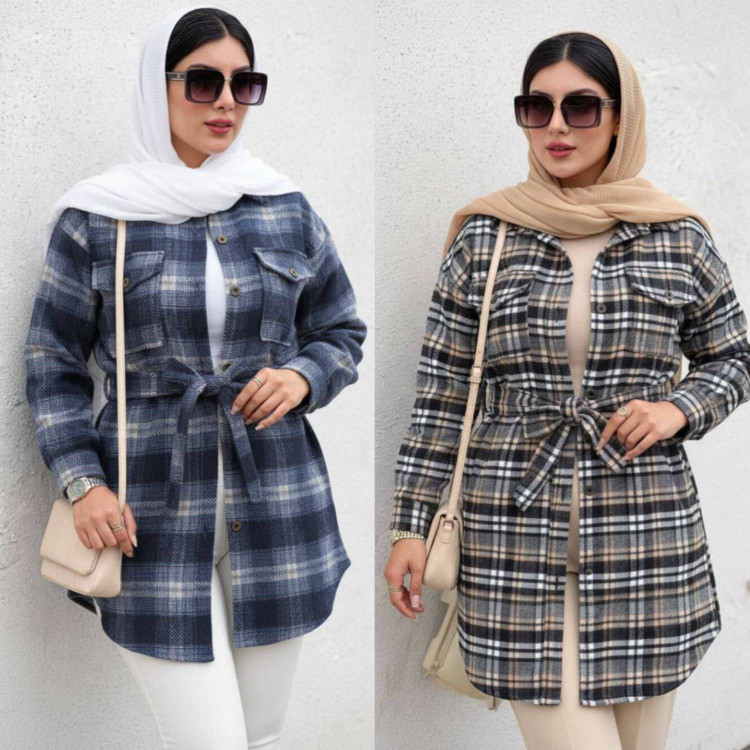 مانتو پاییزه مهوا توییت پشمی پاییزه در رنگبندی 🎀🎀کد۲۳۶۷۳ ستشو