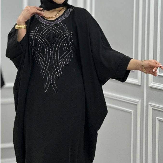 عبا بلند نگین عنکبوتی الیزه درجه یک 😀🛍🌈۱۲۱۴۵ نفیس
