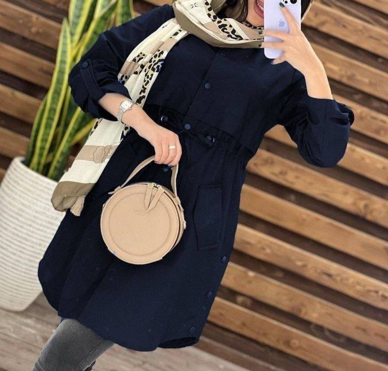 مانتو دانشجویی راحیل پرشین مکانیک 🌈🛍🎀۲۸۵۸ نفیس