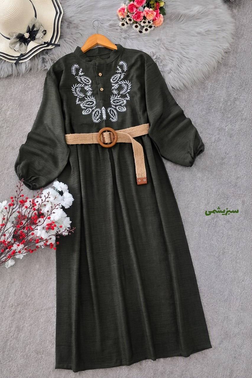 کفتان گلدوزی ترمه🌈 بارنگبندی و کیفیت عالی✅والی7607