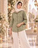 مانتو طرح دار لاویس درجه یک👌🏻♥کد 23802 باران