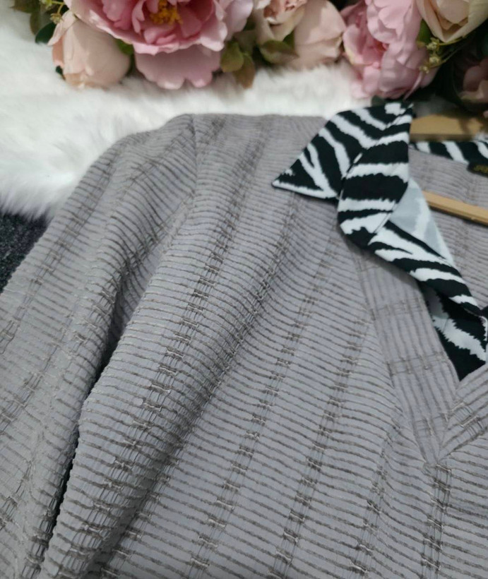 تونیک ساغر بدون دکمه طرح دو تیکه😍♥👌🏻کد 23416 آرات