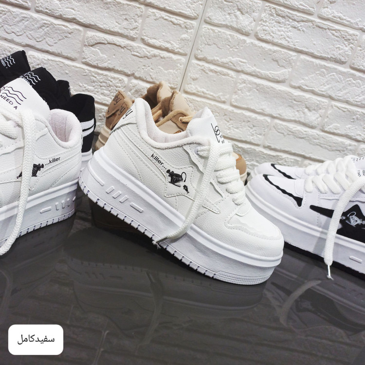 کتونی مدل تایگر با رویه باکیفیت👌🏻♥کد 16846 سینو