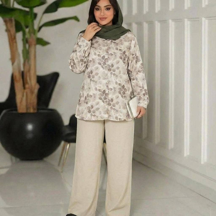 ست مانتو و شلوار ونوس🌿 با کیفیت عالی ✅الیش10483