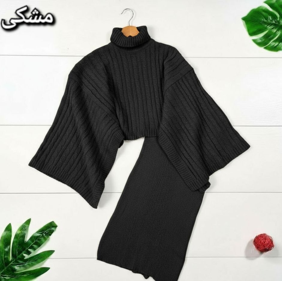 ست سارافون و شنل نویان 🌿 با کیفیت عالی ✅ الیش3662