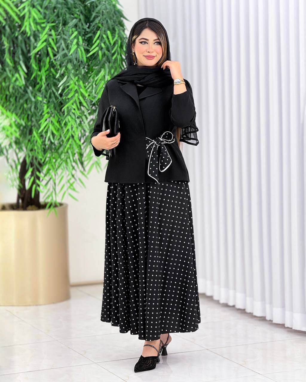کت و دامن آیماه باکیفیت😍♥👌🏻کد 23296 طاها
