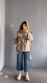 مانتو بارونی آستر دار هینا👌🏻♥کد 2594 طاها