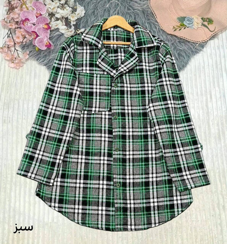 شومیز مانتویی پشمی🌿 با رنگ بندی و کیفیت عالی ✅ تارا. 76086
