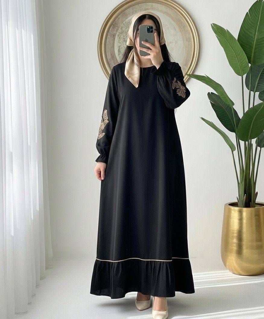 عبا ترند چین‌دار🌼 با کیفیت عالی ✅ارغوان100990