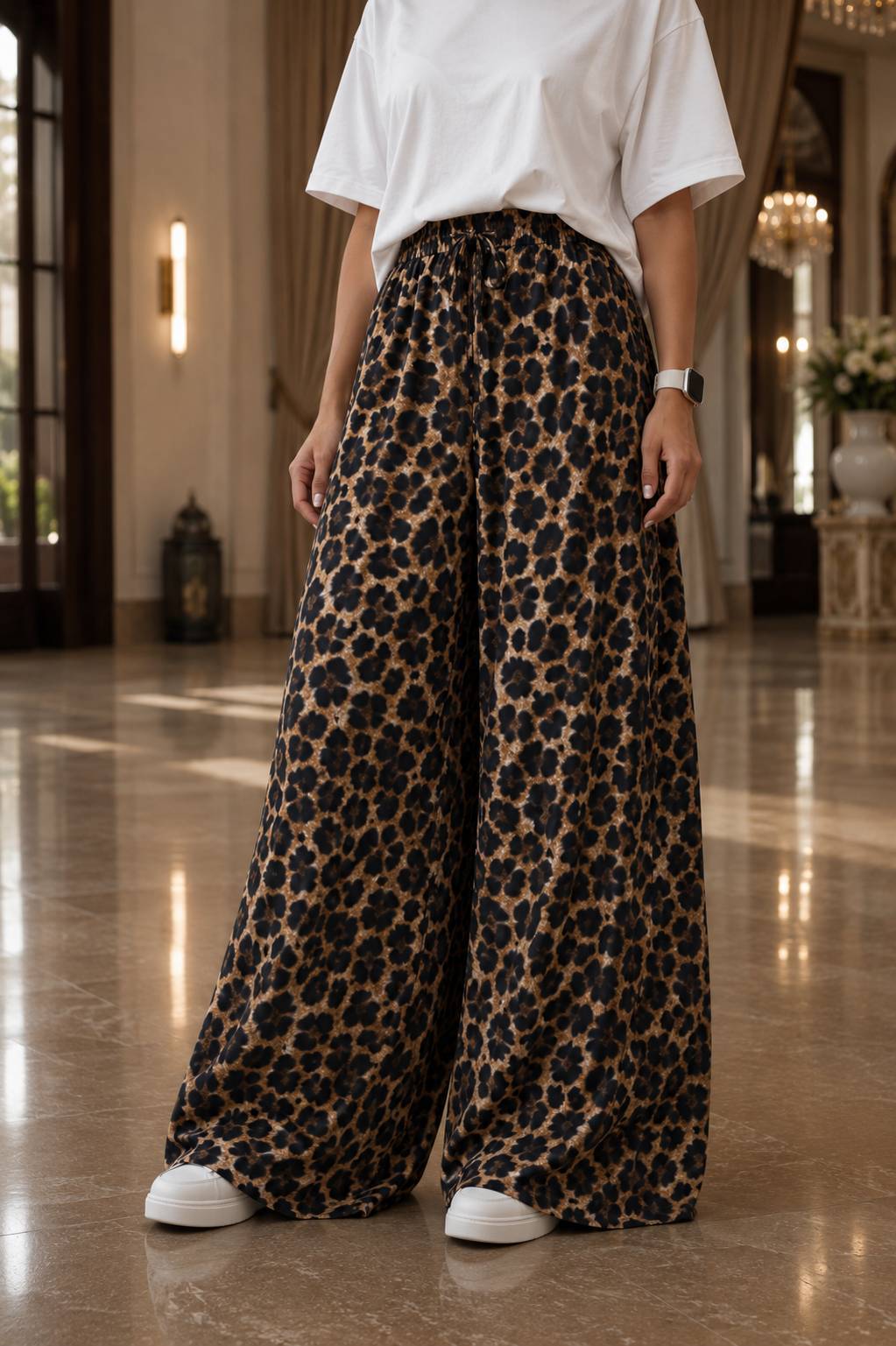 شلوار پلنگی با جنس بوگاتی😍♥✨کد 23357 آرات