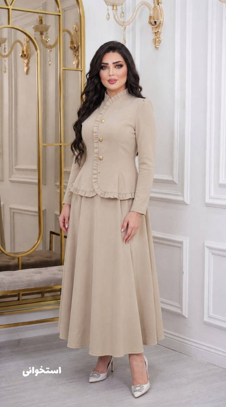 کت و دامن عروسک در رنگبندی عالی😍👌🏻کد 21653 ناز