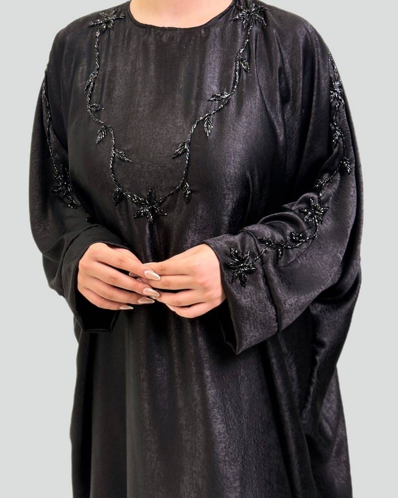 عبای ندا جواهر دوزی شده با بند تنظیم🥰♥کد 489 حدیث