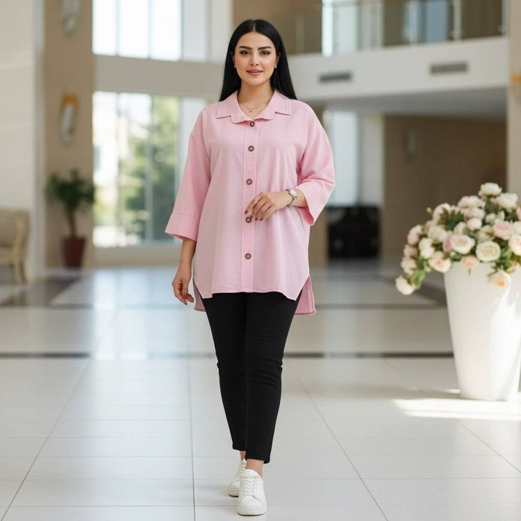 مانتو باکسی ستایش با تنخور شیک🥰💕🌸کد 15423 آرات