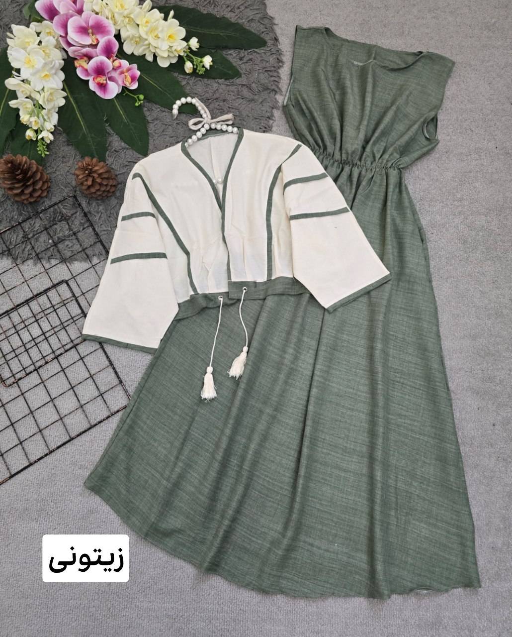 ست نرگس سارافون شانتون با کیفیت 🛍💯۱۸۲۱۸ نفیس