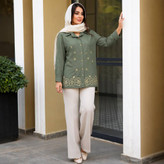 شومیز مانتویی مهگل 🌼با رنگ بندی و کیفیت عالی ✅ والی22972