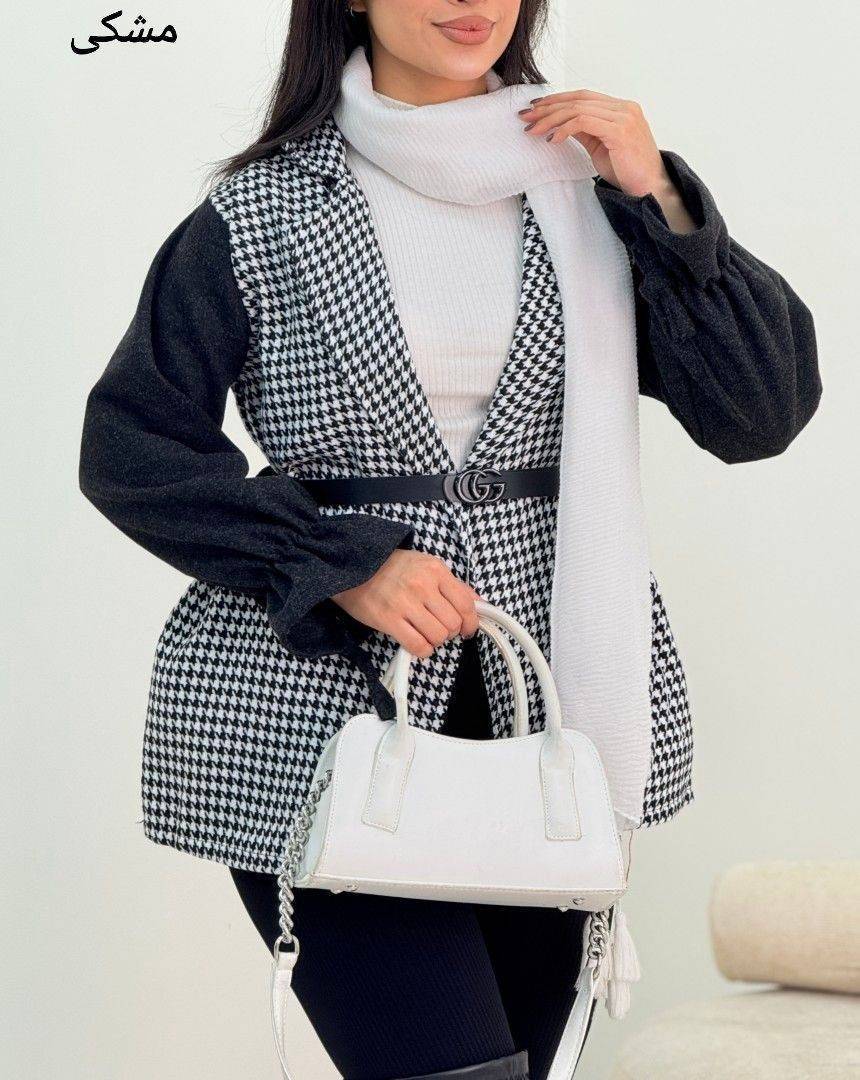 کت آستین فوتر 🎀💕کد 24096 ترمه