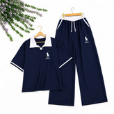 ست تیشرت شلوار polo(مارک چاپی )💞🌹کد 758 آدراپانا