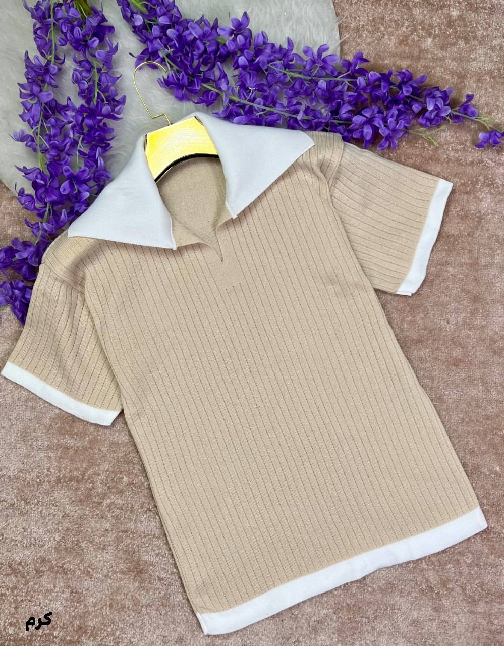 تیشرت پلوشرت 💕💞کد 24120 ترمه