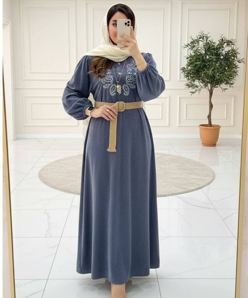کفتان گلدوزی ترمه🌈 بارنگبندی و کیفیت عالی✅والی7607