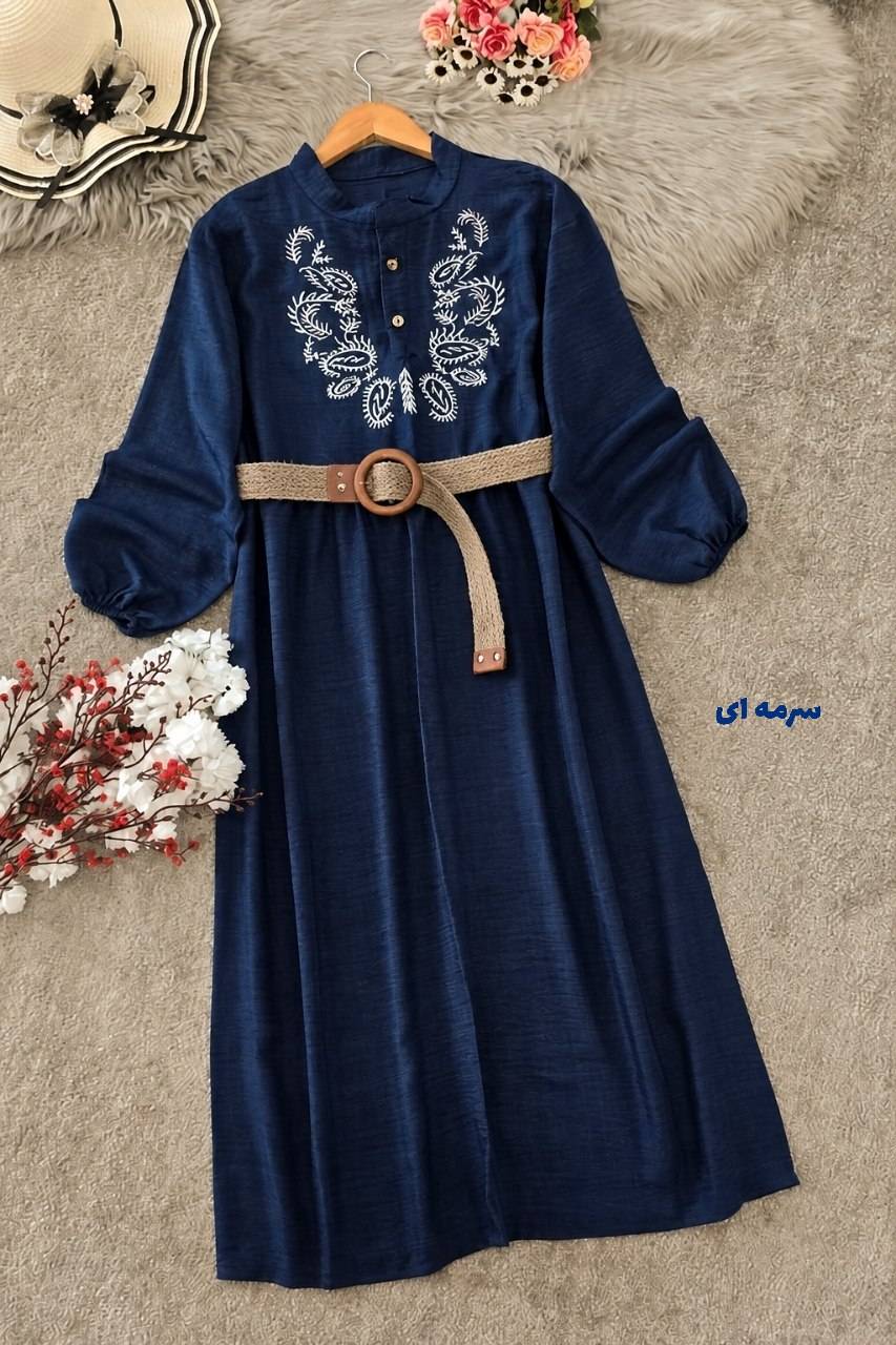 کفتان گلدوزی ترمه🌈 بارنگبندی و کیفیت عالی✅والی7607