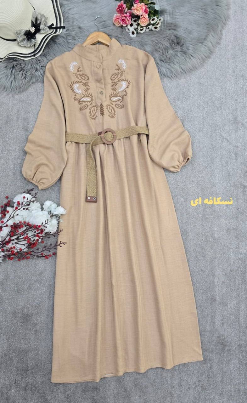 کفتان گلدوزی ترمه🌈 بارنگبندی و کیفیت عالی✅والی7607