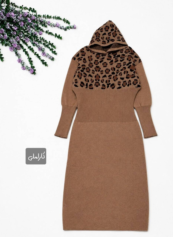 کفتان بافت پلنگی 💕💞کد782 آدراپانا