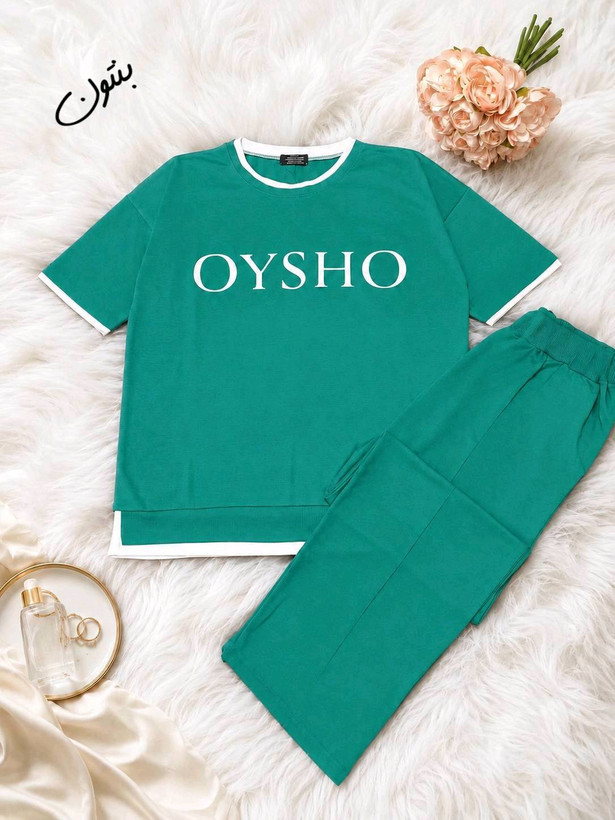 ست تیشرت شلوار اسپرت OYSHO دورس چهار فصل در رنگبندی 🥰🥰کد۱۵۸۰۳ دلتا