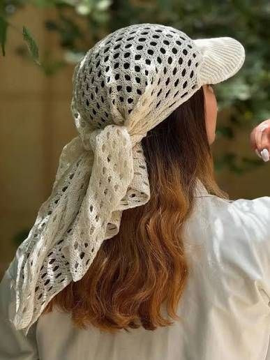 دورگ نقابدار قلاب بافی 🌿 با رنگ بندی و کیفیت عالی ✅الیش24208