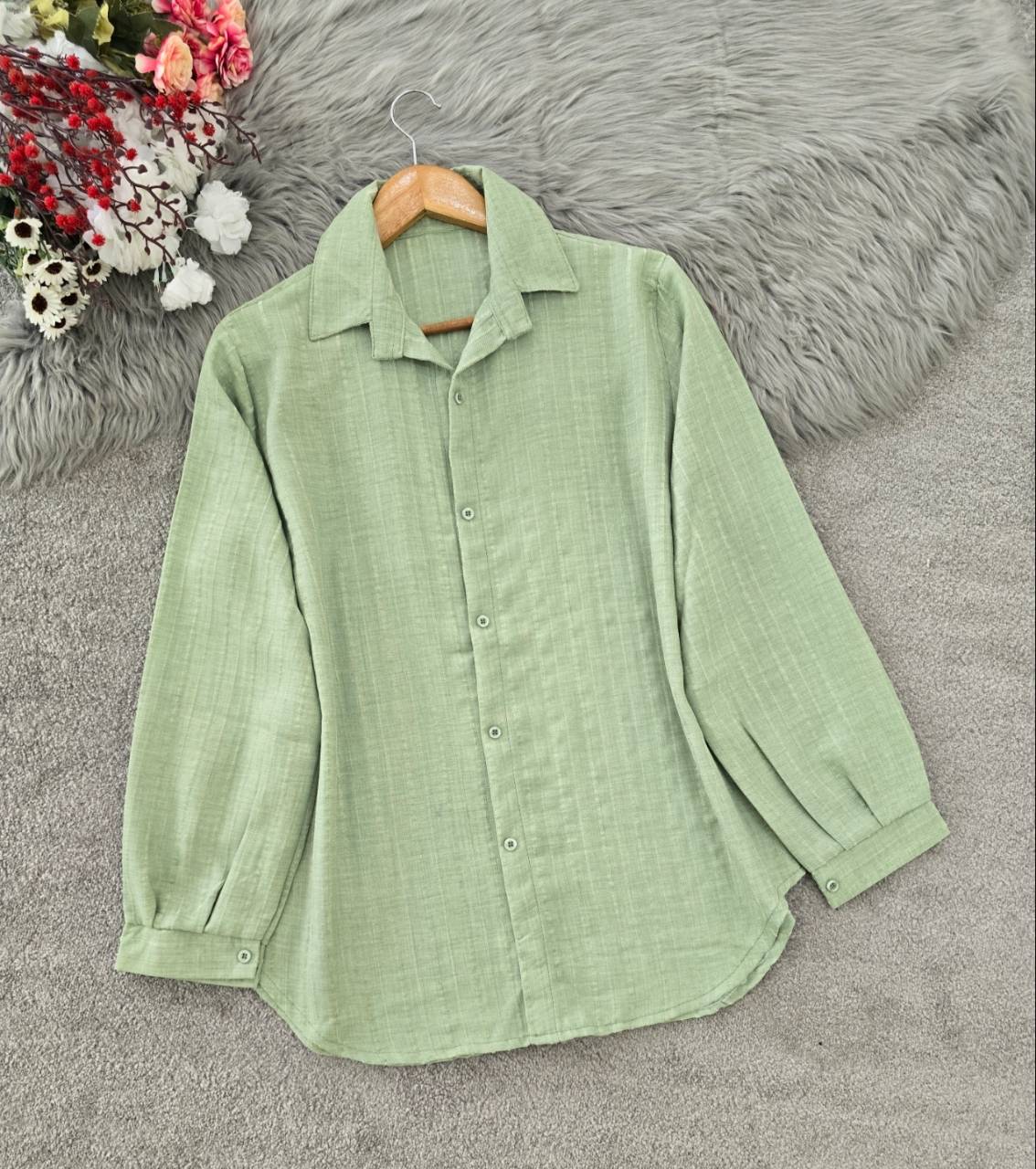 شومیز شانتون سیمین 🎀💕کد 24255 کلار