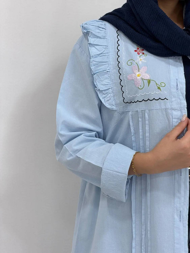 شومیز بانو کتان لنین 💯🌈🛍🎀۲۱۴۳۶ نفیس