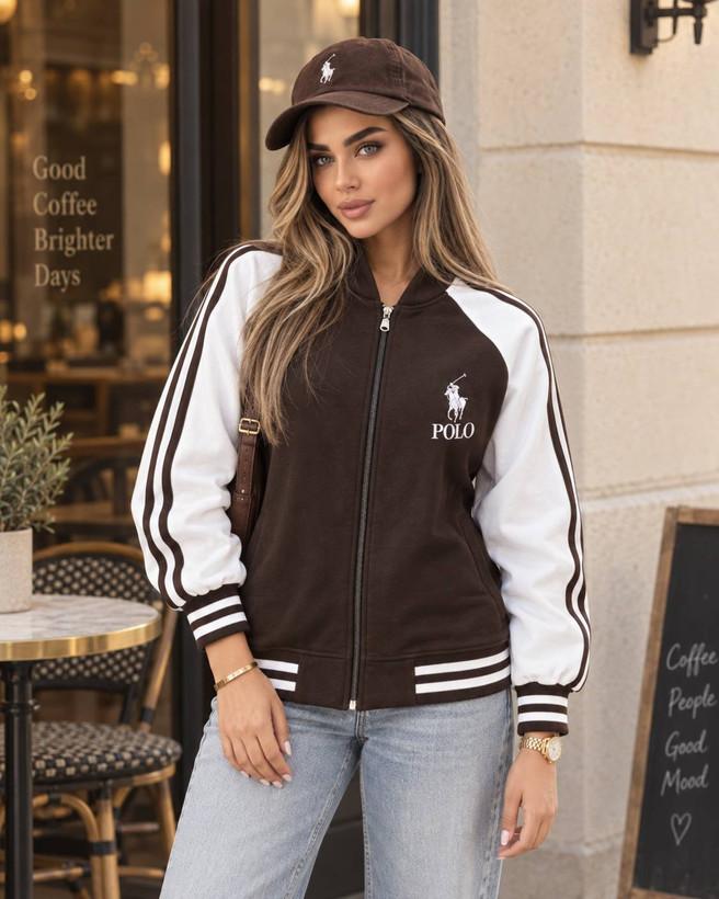 سویشرت پلو جنس دورس داخل کرکی✅♥کد 24272 باران