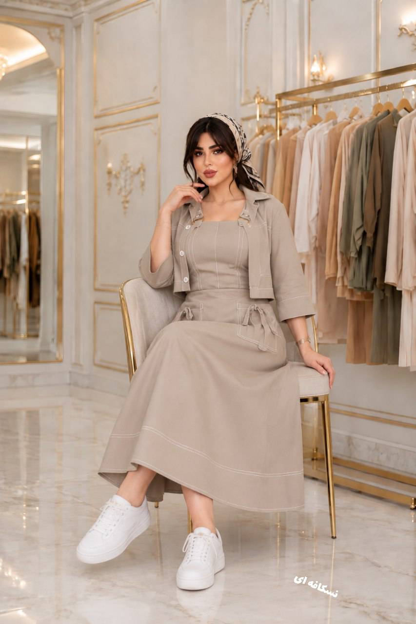کت سارافون گلاره جنس فاستونی در رنگبندی🥰👌🏻کد 24285 ناز