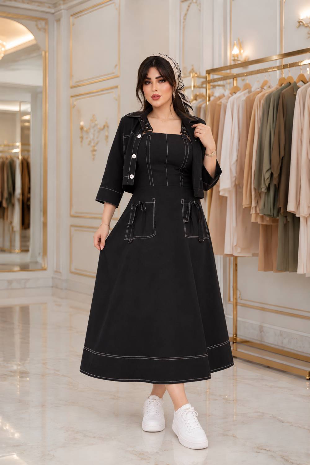 کت سارافون گلاره جنس فاستونی در رنگبندی🥰👌🏻کد 24285 ناز