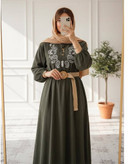کفتان گلدوزی ترمه🌈 بارنگبندی و کیفیت عالی✅والی7607