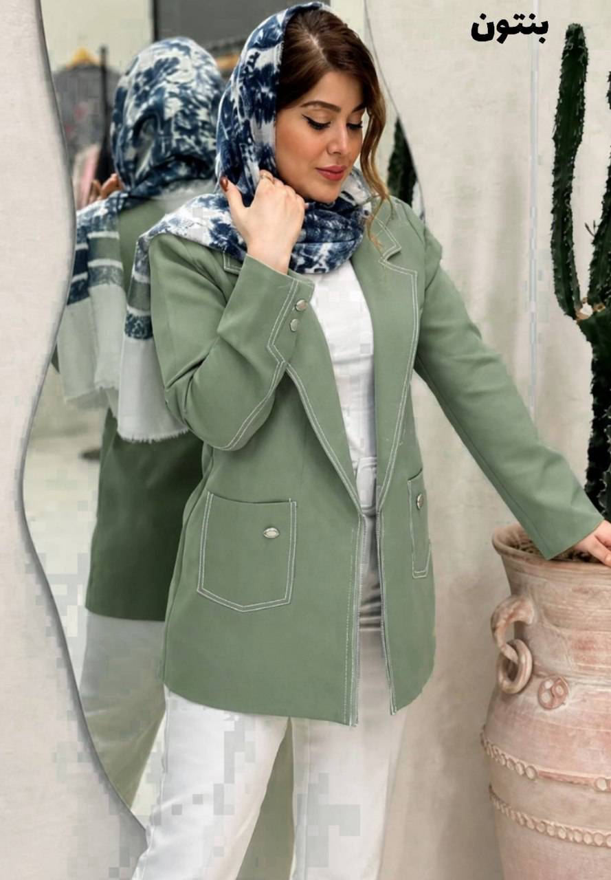مانتو کتی کوثر جنس مازراتی و رنگبندی😎👌🏻کد 13682 ناز