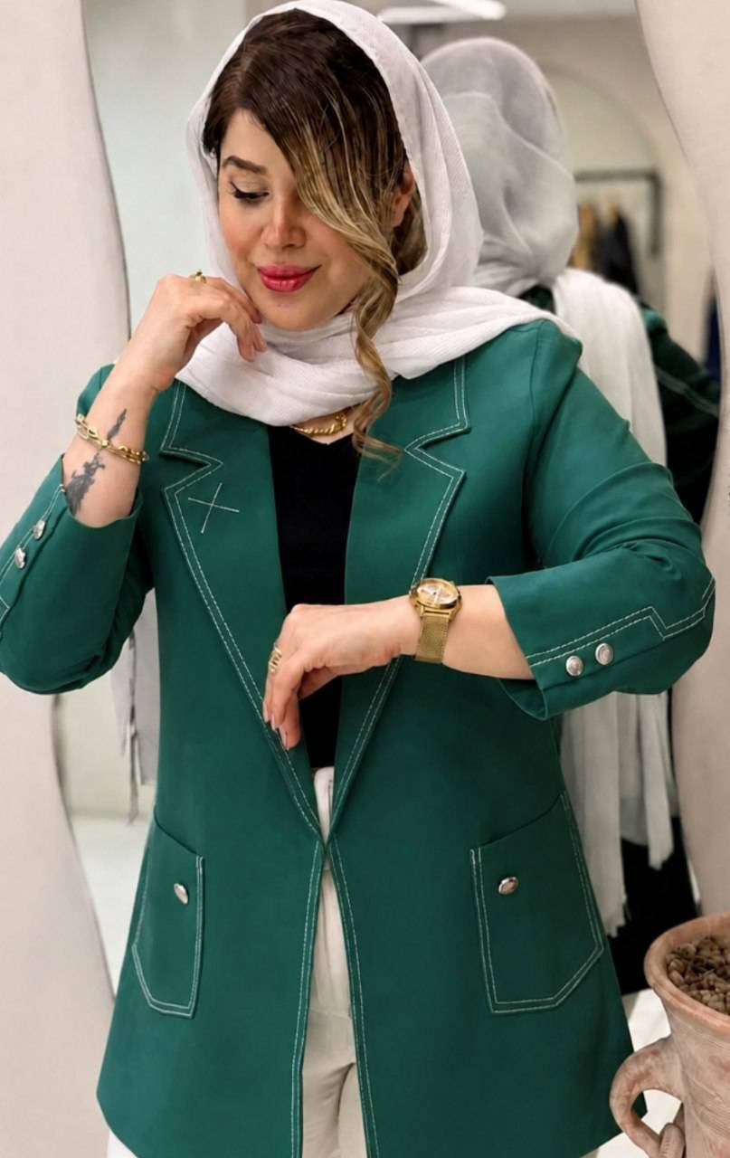 مانتو کتی کوثر جنس مازراتی و رنگبندی😎👌🏻کد 13682 ناز