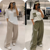 ست تیشرت شلوار ال ای LA🫀💞کد 22468 کلا