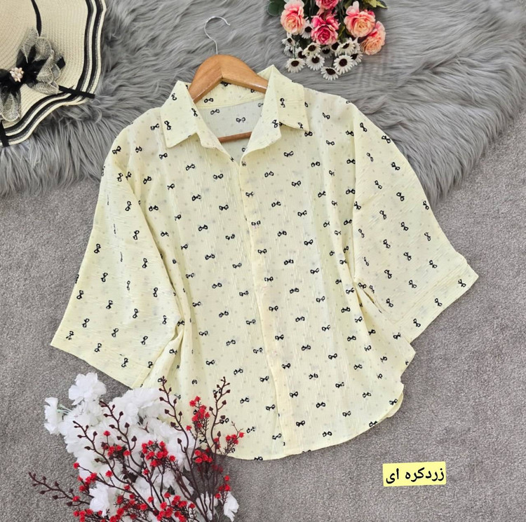 شومیز کیمونو پاپیون ❤️🫀کد 18314 کلا