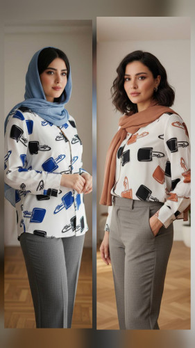 شومیز دریا ❤️🦋کد 240 شیک ومد