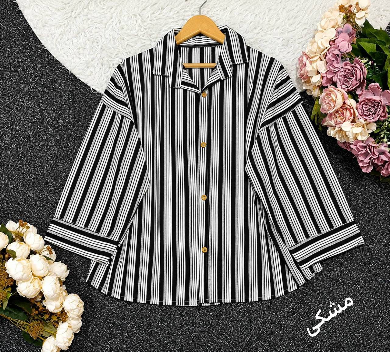 شومیز مانتویی مراکشی سوگند🥰💕کد 23233 باران