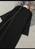 مانتو عبایی مغزی دوزی شده کد 3181راشی🛍🌈💯🎀