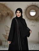 مانتو عبایی مغزی دوزی شده کد 3181راشی🛍🌈💯🎀