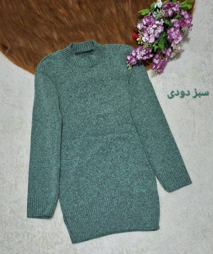 گپ بافت نیمه بلند طاووس 🎀🫀کد 127 شیک و مد