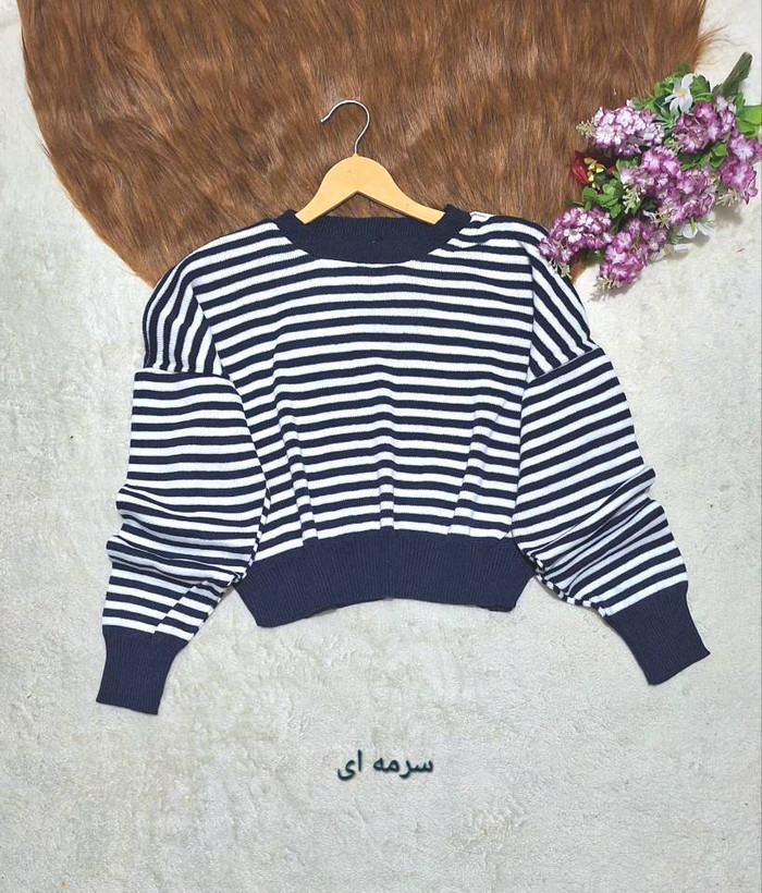 بافت راه راه خطی دنیز ❤️🦋کد 192 شیک و مد