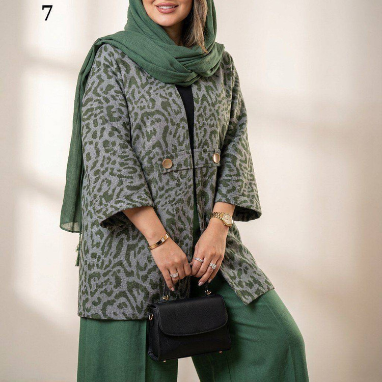 پالتو پلنگی 🦋🎀کد 2994 ترمه