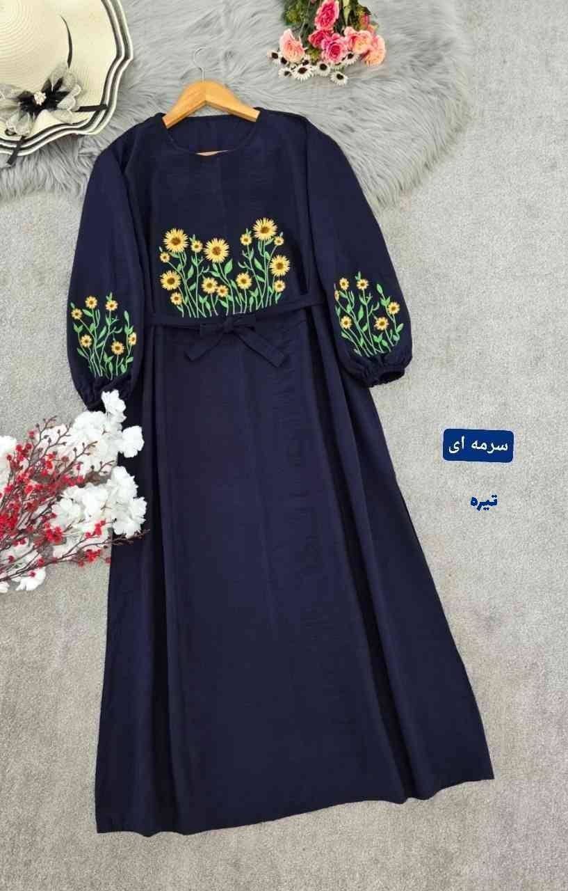 کفتان گلدوزی آروشا🌿 با رنگ بندی و کیفیت عالی ✅ والی5839