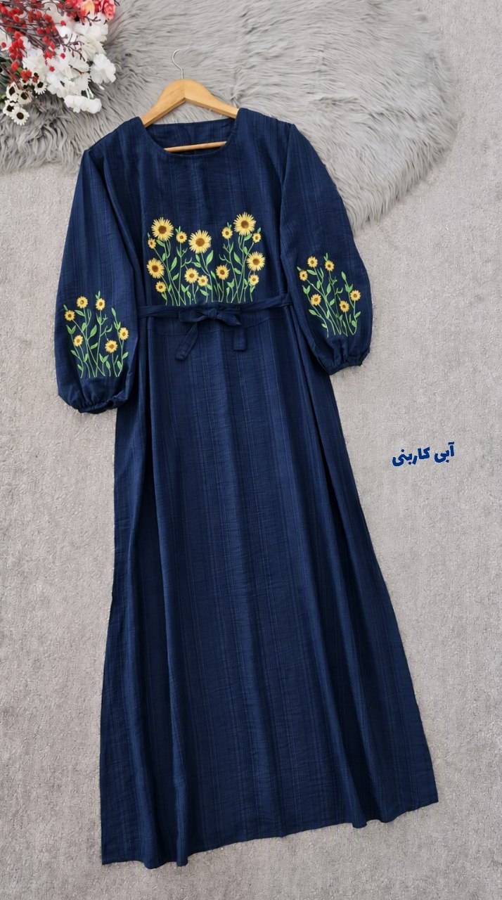 کفتان گلدوزی آروشا🌿 با رنگ بندی و کیفیت عالی ✅ والی5839