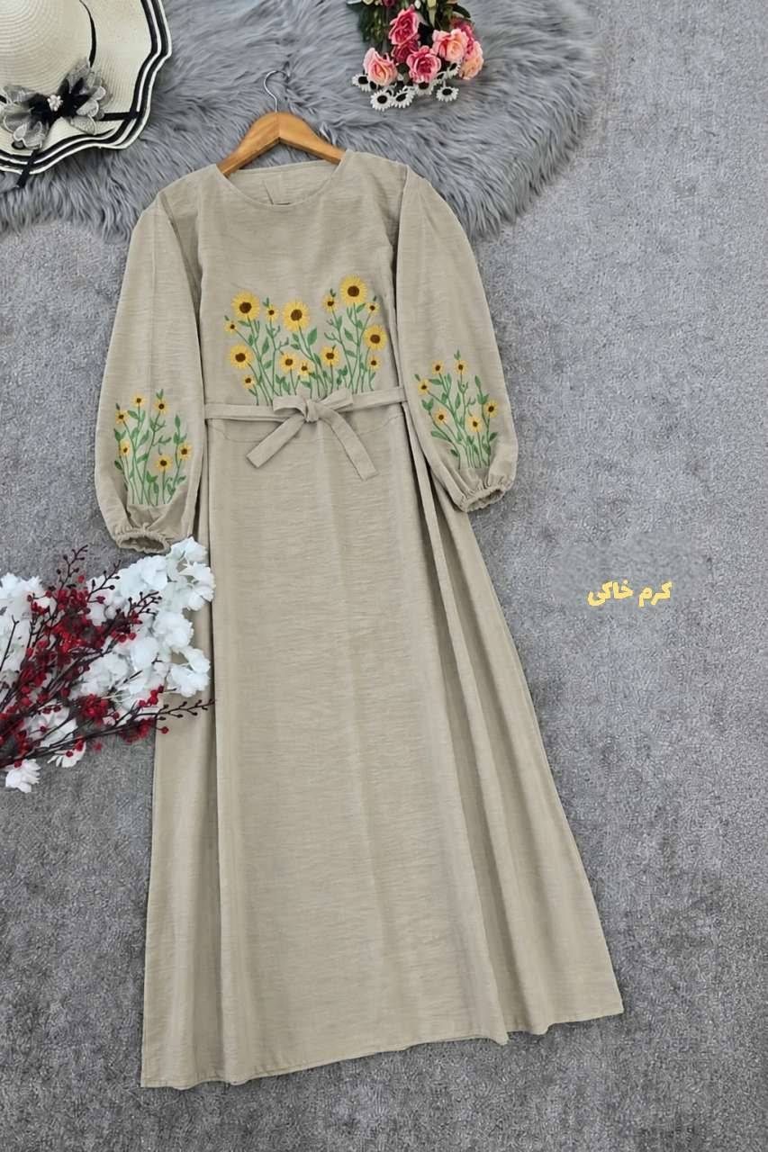 کفتان گلدوزی آروشا🌿 با رنگ بندی و کیفیت عالی ✅ والی5839